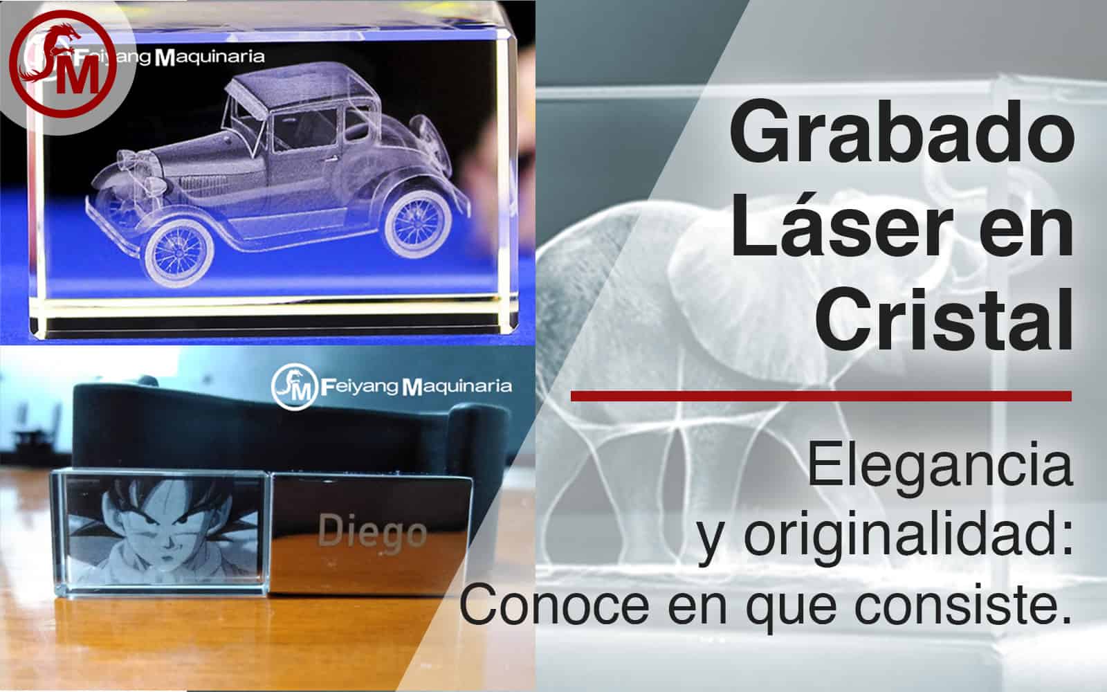 grabado laser  en cristal